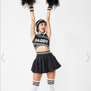 Daddy cheerleader Halloween costume